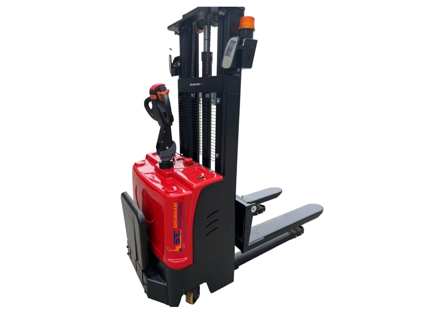 Fully battery operated stacker